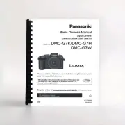 Owners Manual for Panasonic Lumix DMC-G7 Camera
