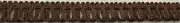 1" Coffee Brown Loop Fringe Fabric Trim 21 Yards Trimming