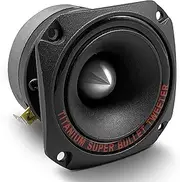 [Pyramid] 1" Audio Car Tweeter Speaker - Aluminum Die-Cast Frame, 300 Watt Peak, 2k-20kHz Frequency Response, 4 to 8 Ohm, Heavy Duty 30 oz. Magnet Structure - 1 Tweeter