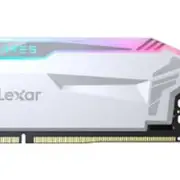 Lexar Ares U-DIMM DDR5 32GB Kit (16GBx2) White with Heatsink & RGB