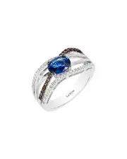 Le Vian 14K 0.98 ct. tw. Diamond & Sapphire Ring