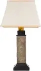 Torch Light ~ Slate Wireless Table Lamp 23'' ~ Indoor Outdoor # ST913B