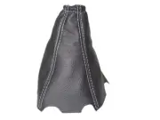 Gear Boot For Toyota Auris MK2 2012-2018 Leather White Stitching
