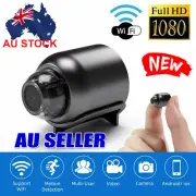 HD 1080P Mini Hidden Spy Camera WiFi Wireless Night Vision Motion Detection HQW
