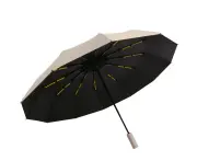 Full Automatic Double Large Umbrellas Folding Sunny and Rainy Umbrellas Sun Umbrellas Sun Protection UV Protection Sunshade Umbrellas