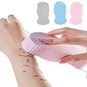 Khxriypha 3Pcs Magic 3D Super Soft Exfoliating Bath Sponge for Dead Skin Removal - Adults, Children, and Pregnant Women - Reusable