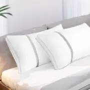 BedStory Pillows for Sleeping 2 Pack, Hotel Quality Bed Pillow Queen Size, Do...