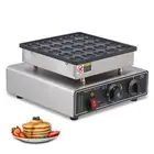 Mini Pancake Maker, Waffle Preparationer, 25 Pcs Electric Waffle Maker Machin...