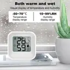 Mini Indoor Thermometer LCD Digital Temperature Sensor Humidity Meter