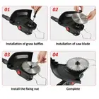 Cordless Lawn Trimmer Weed Wacker Trimmer Lawn Edger With Length And