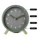 Innovative 11CM Alarm Clock Featuring a Compact Design and Night Light