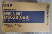 DNP DS620 6x8 Media Kit (DS6206X8), 2 rolls per box