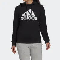 在飛比找momo購物網優惠-【adidas 愛迪達】上衣 女 長袖上衣 帽T 運動 亞規