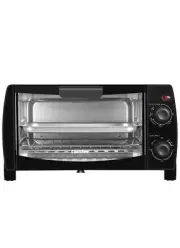Toaster Oven Countertop, 4-Slice, Compact Size, Easy to Control with Timer (a)n4