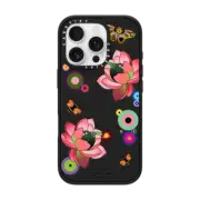 iPhone 16 Pro Impact Case MagSafe Compatible PINK FLOWER BOMB IPHONE CASE BY SUE TSAI