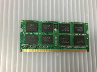 電腦雜貨店→筆電 記憶體 DDR3 1600 8G 創見 二手良品 $340