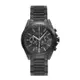 Armani Exchange | A|X系列 黑色 不鏽鋼錶帶三眼計時 AX2601