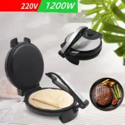Electric Automatic Chapati Maker Stainless Steel Non-Stick Tortilla Press
