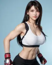Tifa Final Fantasy 7 Pin-Up Fan Art Print Poster Size A3 JAPAN 297×420mm 246