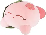 Sanei Boeki KFW03 Kirby Star Soft Collection Kirby Sakura Mochi Plush Toy (M) W10.0 x D13.0 x Height 6.7 inches (25.5 x 33 x 17 cm) Plush Toy