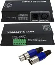 DMX 512 LED Decoder Controller for RGB Tape Strip Light Dimmer Driver