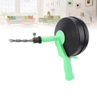 (5m Spring)Handheld Drain Cleaner Drain Unblocking Plumbing Hair Clog AU