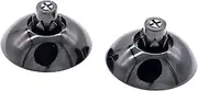 Deal4GO Original 2-Pack Magnetic Thumbsticks Base Holder Replacement for Xbox one Elite Series Gen 2 Controller (Black)