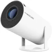 Mini Projector Portable with Auto Horizontal Correction, Smart Projector 4K FHD
