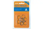 Kevron Key Rings 19mm (10pk) - Stainless Steel