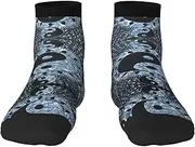[JBYJBX] Ying Yang Diagram Print Adult Socks Womens Mens Workout Thermal Cozy All-Season Gift Holiday Articles Use