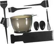 Generic 1Set Hair Dye Coloring Kit with Brush Combs and Paddle Hair Dye Tools for Salon and DIY Use Easy Clean Hair Coloring Experience
