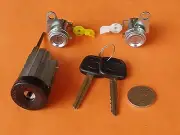 IGNITION BARREL & 2 DOOR LOCKS SUIT TOYOTA COROLLA inc SECA & SPRINTER AE100 Ser
