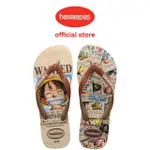 【HAVAIANAS 哈瓦仕】拖鞋 男鞋 女鞋 夾腳拖 海賊王 草帽魯夫 TOP ONE PIECE 卡其色 4148238-1976U(哈瓦士)