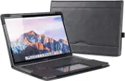 Case Compatible with MacBook Air 13 Inch 2021 2020 2019 2018 (A233 TYTX Leather