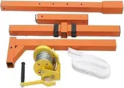 Hoist for Installing Outdoor Air Conditioner Unit with Lifting Bracket and Manual Winch, Manual Hoist for Assembly, Disassembly (Size : 150 kg 20 m Complete Set)