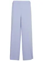 Marina Rinaldi Lecce Cropped Wide-leg Trousers - Light Blue - 19 (UK14 / L) 19 (UK14 / L)