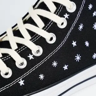 Converse All Star Lift 黑 星星 刺繡 蝴蝶 高筒 帆布鞋 ~T/E代購~2304