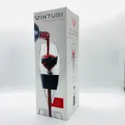VINTURI Red Wine Aerator No Drip Stand with Filter Screen Pourer NEW SEALED BOX