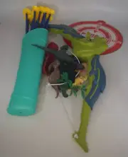 Dinosaur Bow and Arrow Set W/Accessories