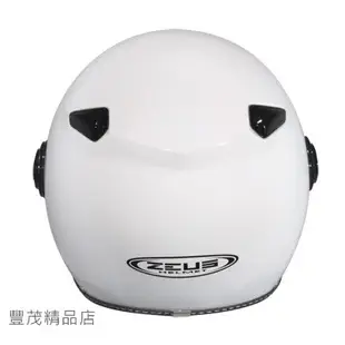 ZEUS 瑞獅 ZS-210C 210C  3/4罩 半罩 小帽體 安全帽 素色 白