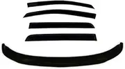 Weathershields Weather Shield Window Visors & Bonnet Protector for Colorado RG 2016-2020
