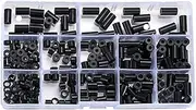 230Pcs 3D Printers Heat Bed Leveling Part 3D Printers Leveling Column Silicone Buffer 3D Printers Heat Bed Leveling Part