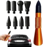 Body Repair Dent Removal Tools | Strong Aluminum Dent Puller,Dent Repair Tool Set, Dent Repair Tools Rubber Hammer 9 Heads Tap Down Tools, Body Dent Repair Tool for Washing Machines Jmedic