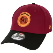 Harry Potter Platform 9 3/4 New Era 39Thirty Fitted Hat Red