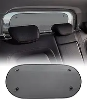 ESEWALAS Universal Rear Window Sunshade with Suction Cup, UV Protection Folding Auto Window Shade, Back Window Sun Shade for Car, Car Accessories for Baby, Pets, Children