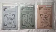 3 PATTERNS by BROWN HOUSE DOLLS Easy Sew Designs Modern Historical 1890, 1895