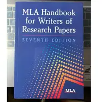 在飛比找旋轉拍賣優惠-MLA Handbook for Writers of Re