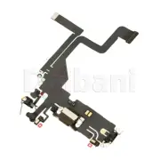 OEM Charging Port Charger Dock Mic Flex Cable For iPhone 14 Pro Gold