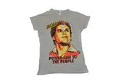 Dexter Power-Saw Grey Marle Female T-Shirt