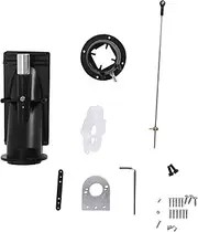 Suesacy 40mm Water Jet Thruster Power Sprayer Pump Water Jet Pump with 3 Blades Propeller Fit 775 Motor for RC Jet Boat,Black